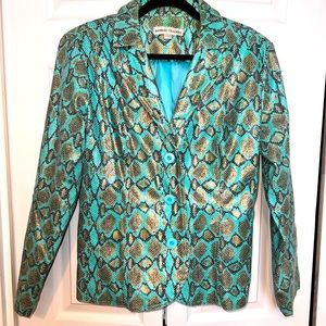 Textured western jacket